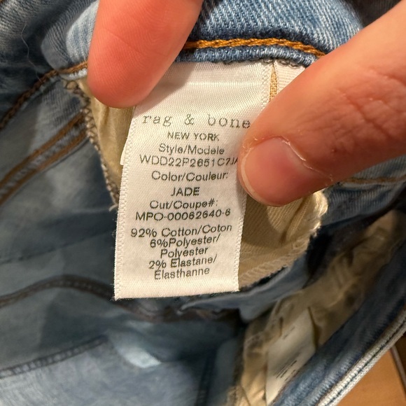NWT Rag & Bone Cate mid-rise ankle skinny - Picture 5 of 5